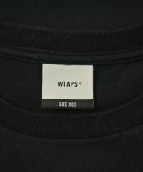 WTAPS（ダブルタップス）Tシャツ・カットソー 黒 サイズ:02(M位) メンズ/2200632157068
