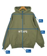 WTAPS（ダブルタップス）パーカー カーキ サイズ:04(XL位) メンズ/2200632557295