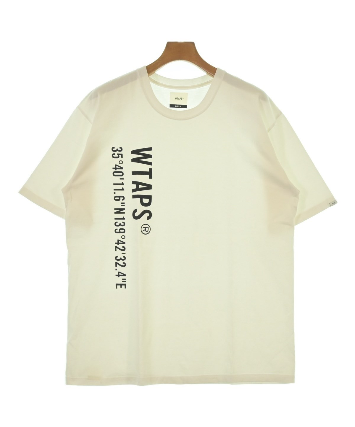 WTAPS（ダブルタップス）Tシャツ・カットソー 白 サイズ:04(XL位