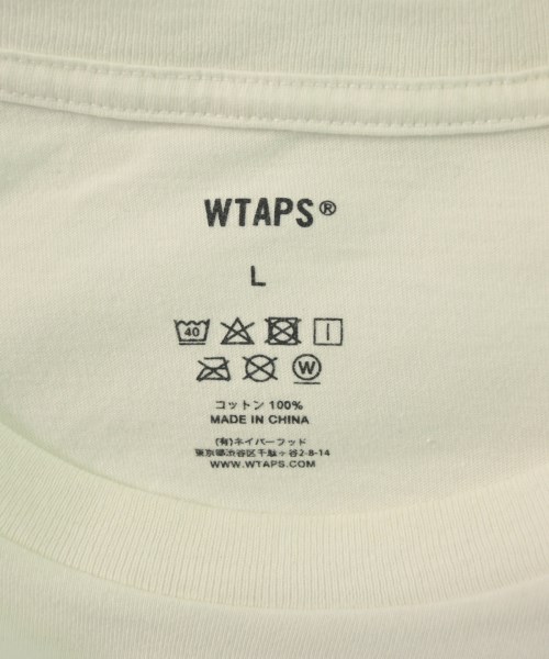 WTAPS（ダブルタップス）Tシャツ・カットソー 白 サイズ:L メンズ/2200632843039