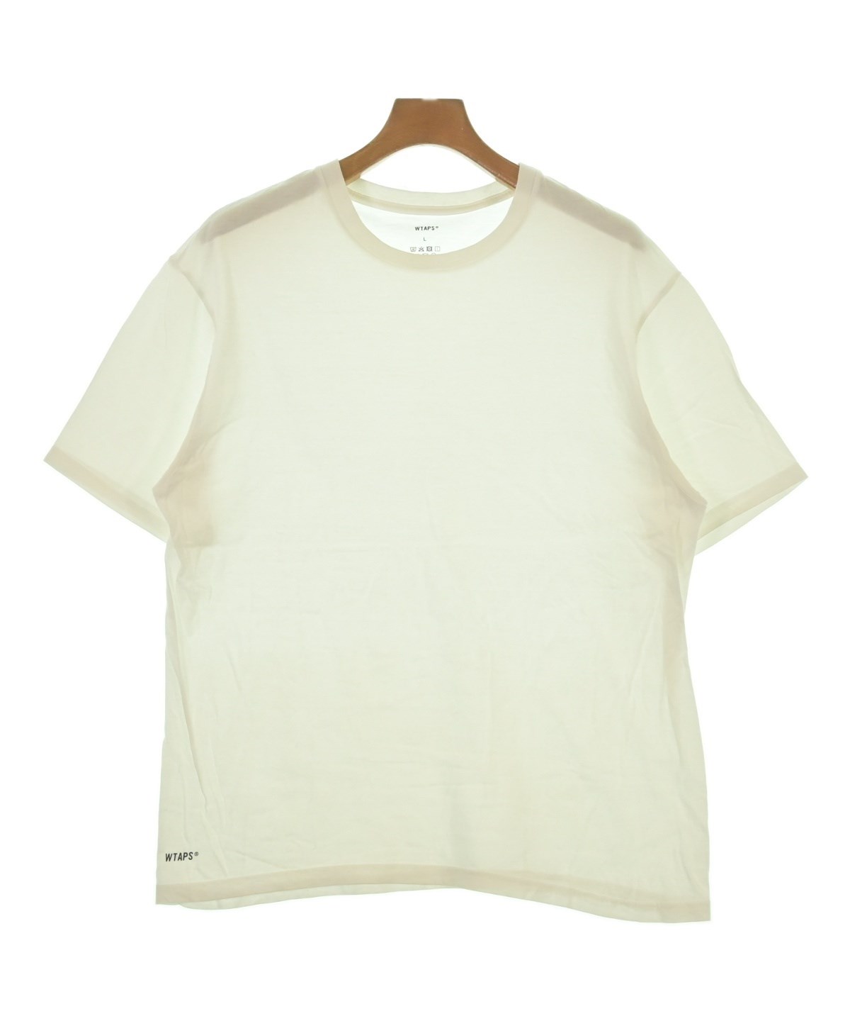 WTAPS（ダブルタップス）Tシャツ・カットソー 白 サイズ:L メンズ