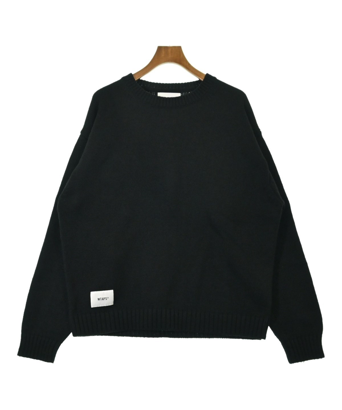 WTAPS（ダブルタップス）ニット・セーター 黒 サイズ:03(L位) メンズ