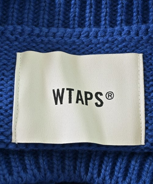 WTAPS（ダブルタップス）ニット・セーター 青 サイズ:03(L位) メンズ/2200632506057