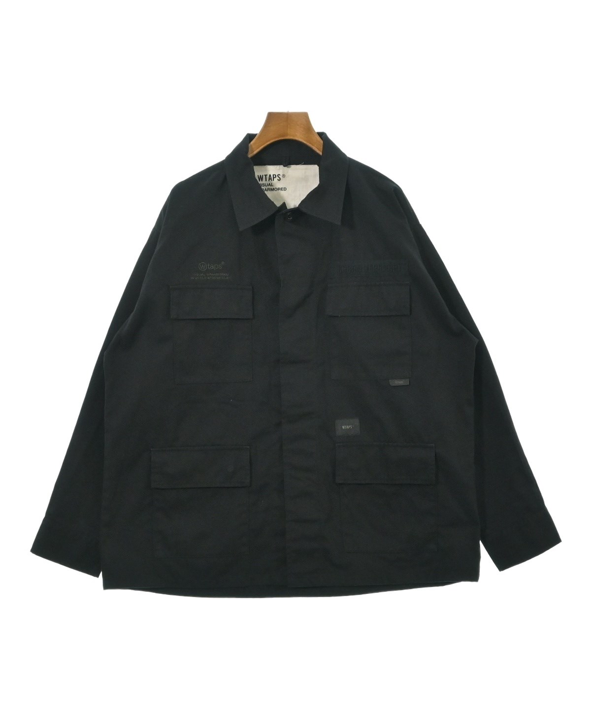 WTAPS（ダブルタップス）ミリタリーブルゾン 黒 サイズ:2(M位) メンズ