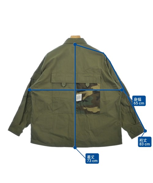 WTAPS（ダブルタップス）ミリタリーブルゾン カーキ サイズ:02(M位) メンズ/2200633202026