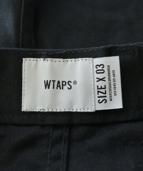 WTAPS（ダブルタップス）ショートパンツ 黒 サイズ:03(L位) メンズ/2200633349011