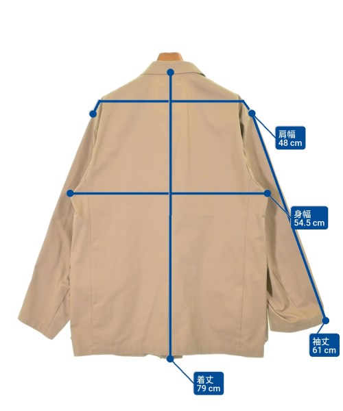 WTAPS（ダブルタップス）カジュアルジャケット ベージュ サイズ:3(L位) メンズ/2200633784027