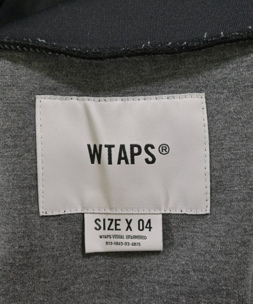 WTAPS（ダブルタップス）パーカー 黒 サイズ:4(XL位) メンズ/2200633784225