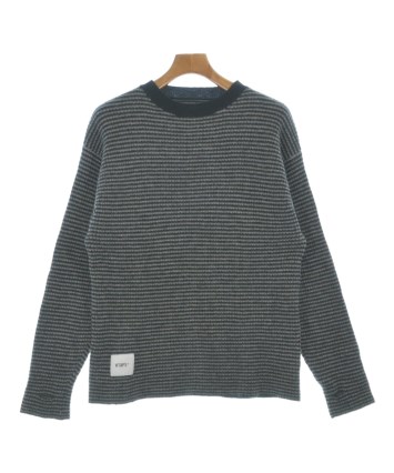 WTAPS（ダブルタップス）ニット・セーター 黒 サイズ:03(L位) メンズ