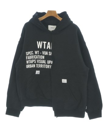 WTAPS（ダブルタップス）パーカー 黒 サイズ:02(L位) メンズ