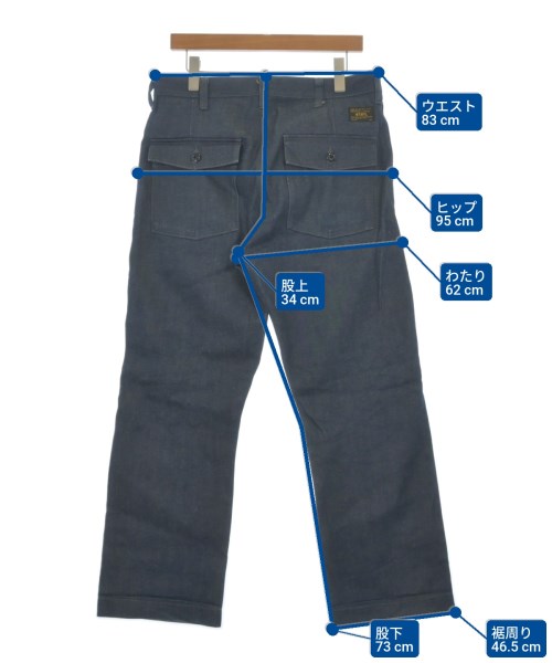 WTAPS（ダブルタップス）デニムパンツ 紺 サイズ:02(M位) メンズ/2200609774267