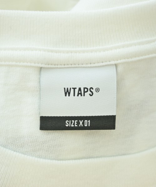 WTAPS（ダブルタップス）Tシャツ・カットソー 白 サイズ:01(S位) メンズ/2200611294036