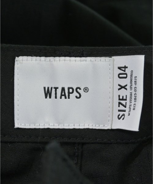 WTAPS（ダブルタップス）カーゴパンツ 黒 サイズ:4(XL位) メンズ/2200609536025