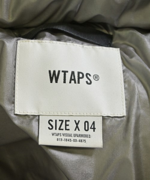 WTAPS（ダブルタップス）ダウンジャケット/ダウンベスト グレー サイズ:4(XL位) メンズ/2200611649027