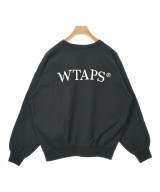 WTAPS（ダブルタップス）スウェット 黒 サイズ:01(S位) メンズ/2200611617132