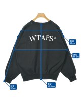 WTAPS（ダブルタップス）スウェット 黒 サイズ:01(S位) メンズ/2200611617132