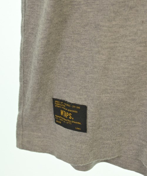 WTAPS（ダブルタップス）Tシャツ・カットソー グレー サイズ:3(L位) メンズ/2200614070033