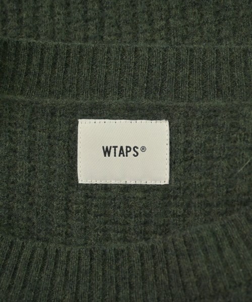 WTAPS（ダブルタップス）ニット・セーター 緑 サイズ:1(S位) メンズ/2200614070057