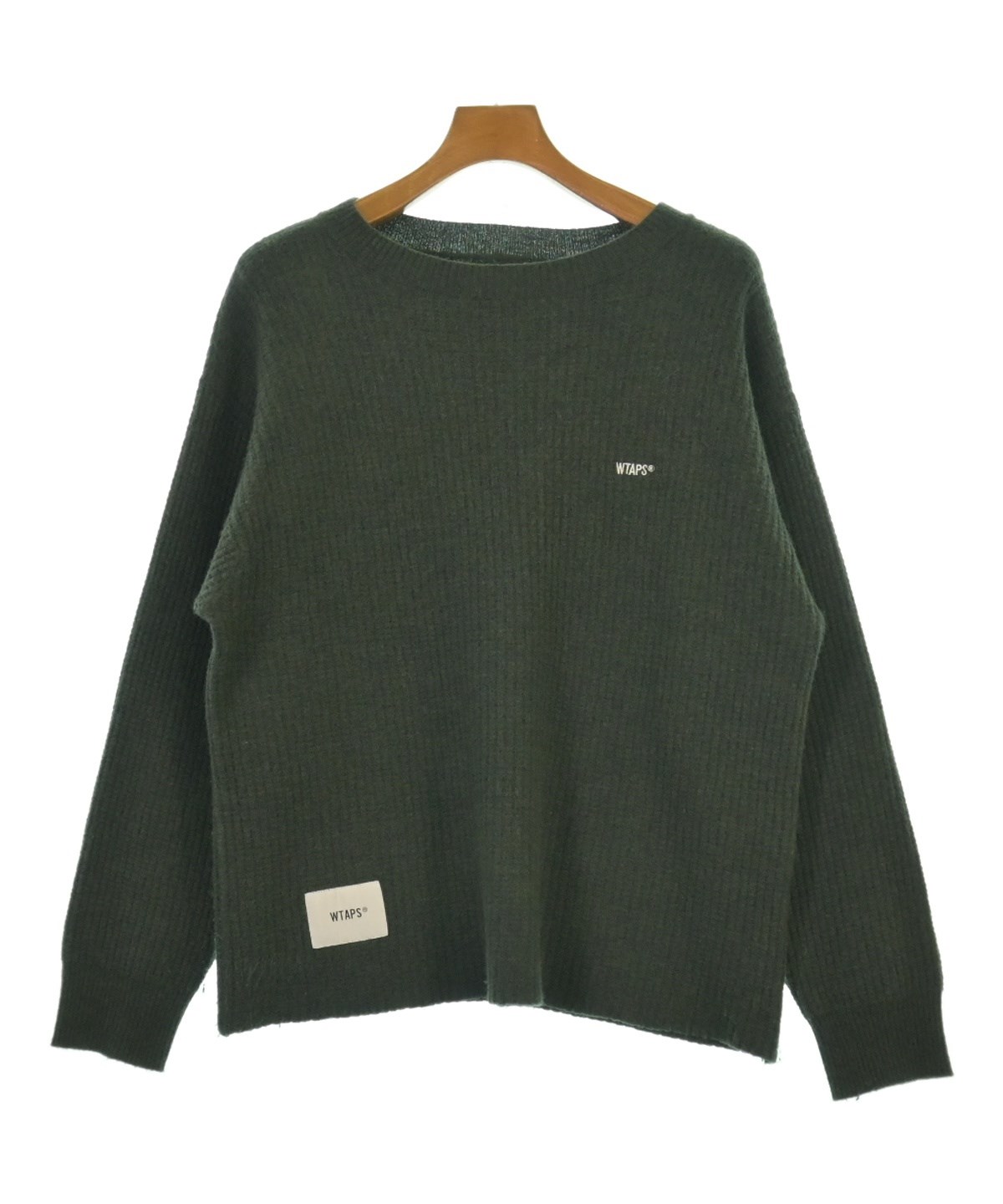 WTAPS（ダブルタップス）ニット・セーター 緑 サイズ:1(S位) メンズ