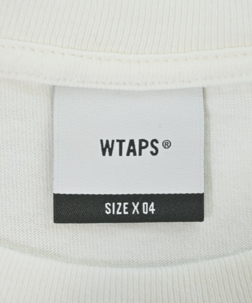 WTAPS（ダブルタップス）Tシャツ・カットソー 白 サイズ:04(XL位) メンズ/2200614096040