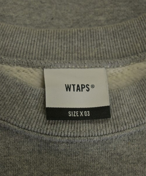 WTAPS（ダブルタップス）スウェット グレー サイズ:03(L位) メンズ/2200614140019