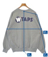 WTAPS（ダブルタップス）スウェット グレー サイズ:03(L位) メンズ/2200614140019