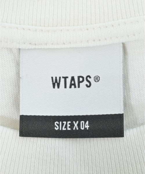 WTAPS（ダブルタップス）Tシャツ・カットソー 白 サイズ:04(XL位) メンズ/2200614140033