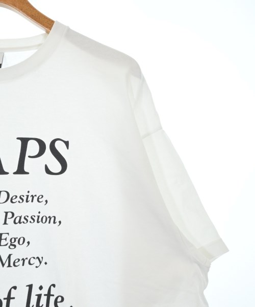 WTAPS（ダブルタップス）Tシャツ・カットソー 白 サイズ:04(XL位) メンズ/2200614140033