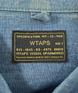 WTAPS（ダブルタップス）カジュアルシャツ 青 サイズ:2(M位) メンズ/2200614175080