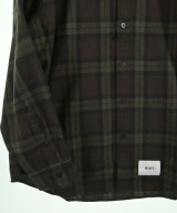 WTAPS（ダブルタップス）カジュアルシャツ 茶 サイズ:4(XL位) メンズ/2200614712018