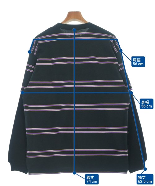 WTAPS（ダブルタップス）Tシャツ・カットソー 黒 サイズ:2(M位) メンズ/2200614712049