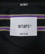 WTAPS（ダブルタップス）Tシャツ・カットソー 黒 サイズ:2(M位) メンズ/2200614712049