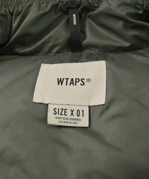 WTAPS（ダブルタップス）ダウンジャケット/ダウンベスト カーキ サイズ:01(S位) メンズ/2200615896014