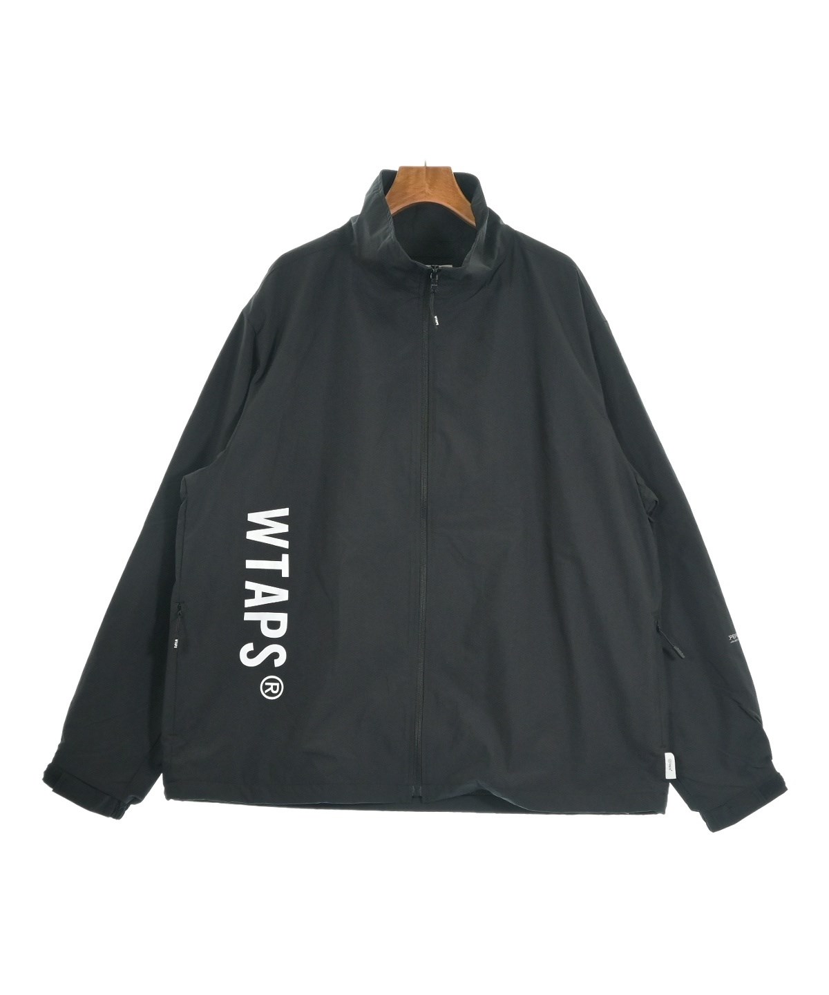 WTAPS ブラック ブルゾン サイズ 04 WTAPS Men's 04 Crew Neck Nylon Jacket in Black WTAPS