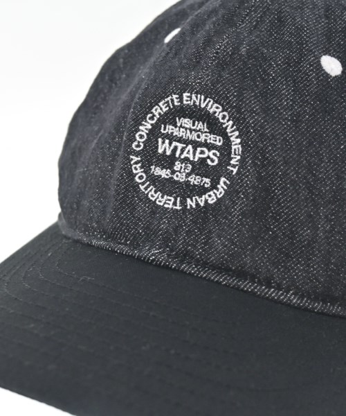 WTAPS（ダブルタップス）キャップ 黒 サイズ:0 メンズ/2200616165058