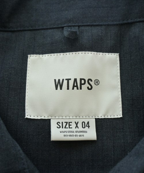WTAPS（ダブルタップス）ミリタリーブルゾン 紺 サイズ:04(XL位) メンズ/2200616627037