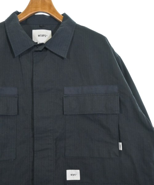 WTAPS（ダブルタップス）ミリタリーブルゾン 紺 サイズ:04(XL位) メンズ/2200616627037