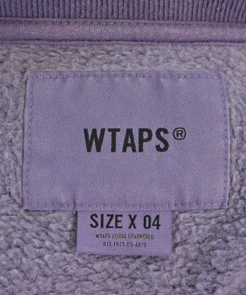 WTAPS（ダブルタップス）スウェット 紫 サイズ:4(XL位) メンズ/2200616743034
