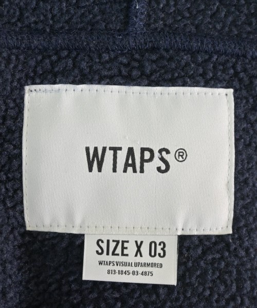 WTAPS（ダブルタップス）パーカー 紺 サイズ:3(L位) メンズ/2200616743072