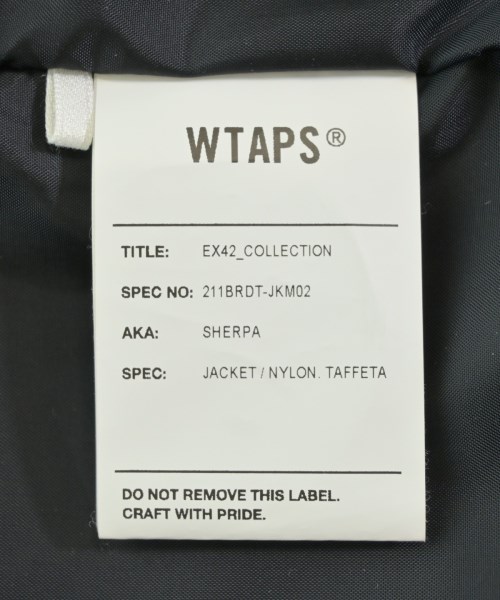WTAPS（ダブルタップス）マウンテンパーカー 黒 サイズ:3(L位) メンズ/2200616743119