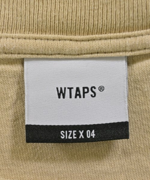 WTAPS（ダブルタップス）Tシャツ・カットソー ベージュ サイズ:04(XL位) メンズ/2200616743300