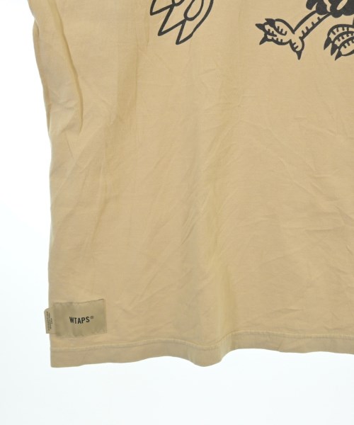 WTAPS（ダブルタップス）Tシャツ・カットソー ベージュ サイズ:04(XL位) メンズ/2200616743300