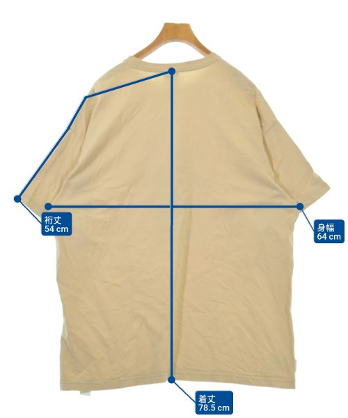 WTAPS（ダブルタップス）Tシャツ・カットソー ベージュ サイズ:04(XL位) メンズ/2200616743300