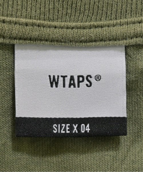 WTAPS（ダブルタップス）Tシャツ・カットソー 緑 サイズ:4(XL位) メンズ/2200616743317