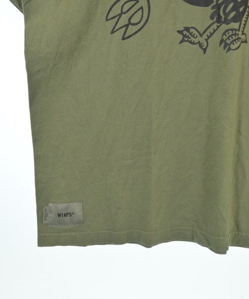 WTAPS（ダブルタップス）Tシャツ・カットソー 緑 サイズ:4(XL位) メンズ/2200616743317