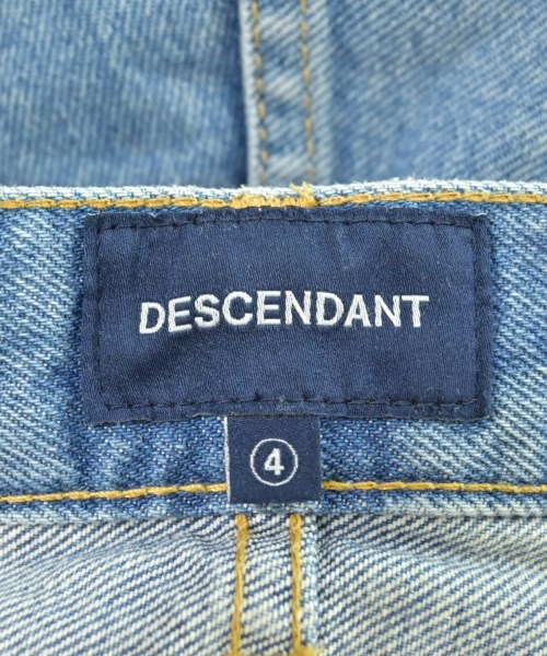 DESCENDANT（ディセンダント）デニムパンツ 青 サイズ:4(L位) メンズ/2200616743508