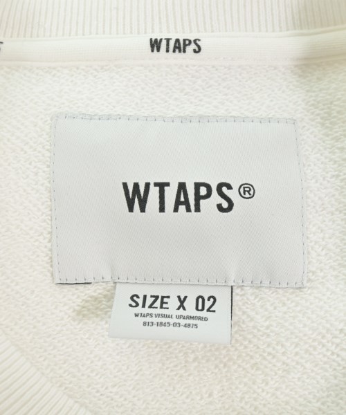 WTAPS（ダブルタップス）スウェット 白 サイズ:02(M位) メンズ/2200616268049