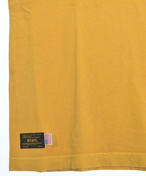 WTAPS（ダブルタップス）Tシャツ・カットソー 黄 サイズ:S メンズ/2200618245024