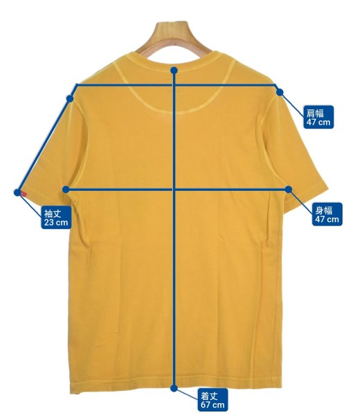 WTAPS（ダブルタップス）Tシャツ・カットソー 黄 サイズ:S メンズ/2200618245024