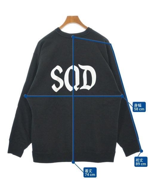 WTAPS（ダブルタップス）スウェット 黒 サイズ:3(L位) メンズ/2200618303014